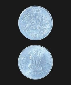 India 50 Paise (Floral Sprigs Reverse / 2011) Coin