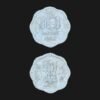 India 10 Paise (Scalloped Edges / Aluminium / 1988) Coin