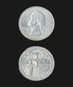 United States Quarter Dollar (Weir Farm National Park for Art) (America, USA) Coin
