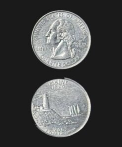 United States Quarter Dollar (Maine Pemaquid Lighthouse) (America, USA) Coin