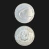 Tunisia 5 Dinars 1976 Silver Coin 20th Anniversary of Independence Habib Bourguiba .680 Silver 24 g