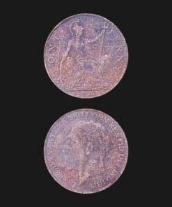 United Kingdom One Penny Coin King George V Britannia