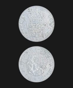 Sweden 1 Krona Coin Royal Arms and Gustaf VI Adolf