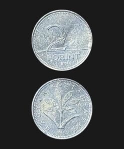 Hungary 2 Forint Coin Flower