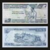 Ethiopia 5 Birr Banknote UNC 2017 Coffee Harvest Kudu Serval DU3518048 RARE