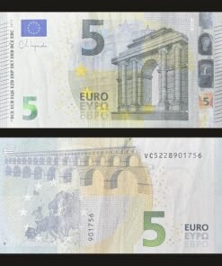 Euro 5 Euro Banknote UNC Europa Series 2013