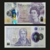 UK 20 Pounds Banknote 2020 Polymer UNC Condition Queen Elizabeth II J.M.W. Turner RARE