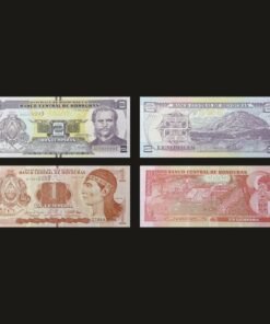 Honduras Banknote Set of 2 UNC (2, 1 Lempira)