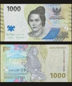Indonesia 1000 Rupiah Banknote 2022 Tjut Meutia Tari Tifa Banda Neira UNC RARE