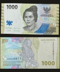 Indonesia 1000 Rupiah Banknote 2022 Tjut Meutia Tari Tifa Banda Neira UNC RARE