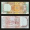 India 10 Rupees Banknote C Rangarajan Lion Capital Shalimar Gardens