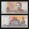Cambodia 100 Riels Banknote UNC 2014 Young King Norodom Sihanouk Monk Silver Pagoda RARE