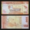 Sri Lanka 100 Rupees Banknote 2022 Norochcholai Power Plant Orange-Billed Babbler RARE