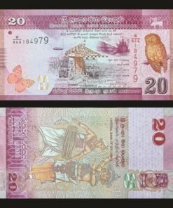 Sri Lanka 20 Rupees Banknote 2024 UNC Condition Colombo Port Serendib Scops Owl RARE