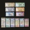Sri Lanka Banknote Set of 6 (5000, 1000, 500, 100, 50, 20 Rupees)