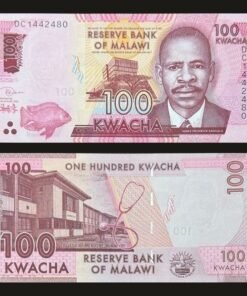Malawi 100 Kwacha Banknote UNC 2020 James Frederick Sangala Medical College Blantyre RARE