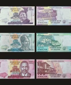 Malawi Heroes Banknote Set of 3 UNC