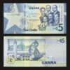 Ghana 5 Cedis Banknote UNC 2022 Big Six Founders