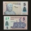 Nigeria 5 Naira Polymer Banknote UNC Tafawa Balewa Nkwa Dancers RARE