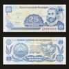 Nicaragua 25 Centavos de Cordoba Banknote UNC Francisco Hernandez de Cordoba