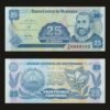 Nicaragua 25 Centavos Banknote UNC Francisco Hernández de Córdoba Sacuanjoche 1991 RARE