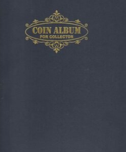 Coin Album Ring Binder with Dust Cover-Super Fine Quality-Fresh Stock Taiwan CHUYU. Collectible item