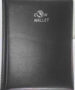 Big Coin Wallet with Coin Holders Fine Quality Fresh Stock 10 Pages / 200 Capacity MT. Collectible item