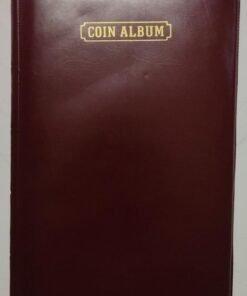 Medium Coin Album Without Coin Holders-Fine Quality-Fresh Stock 10 Pages /150 Capacity