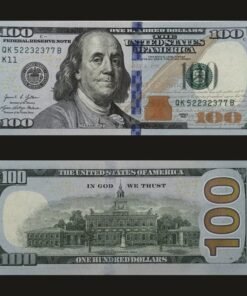 USA 100 Dollars Banknote Series 2021 UNC Benjamin Franklin Independence Hall
