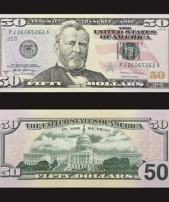 USA 50 Dollars Banknote Series 2017A About UNC Ulysses S. Grant US Capitol