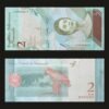 Venezuela 2 Bolivares Soberanos Banknote 2018 UNC Condition Josefa Camejo & Yellow-headed Parrot RARE