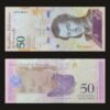 Venezuela 50 Bolivares Soberanos Banknote 2018 UNC Condition Antonio José de Sucre & Cunaguaro RARE