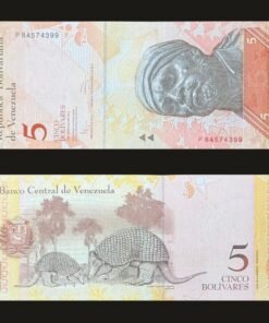 Venezuela 5 Bolivares Banknote (a)