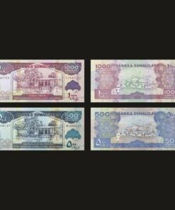 Somaliland Banknote Set of 2 UNC (1000, 500 Shillings)
