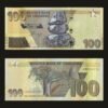 Zimbabwe 100 Dollars Banknote 2023 Baobab Tree Great Zimbabwe RARE